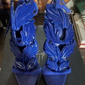 Royal blue Giuseppe Zanotti cruel summer heels